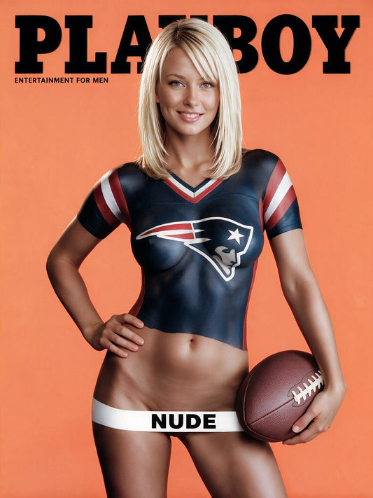 Custom Pinup Art - Football (TEAM JERSEY OR BOTTOMLESS REQUEST IN NOTE SECTION)