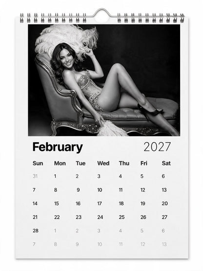 BOUDOIR STYLE CALENDAR 2027 - Just Like A Pinup