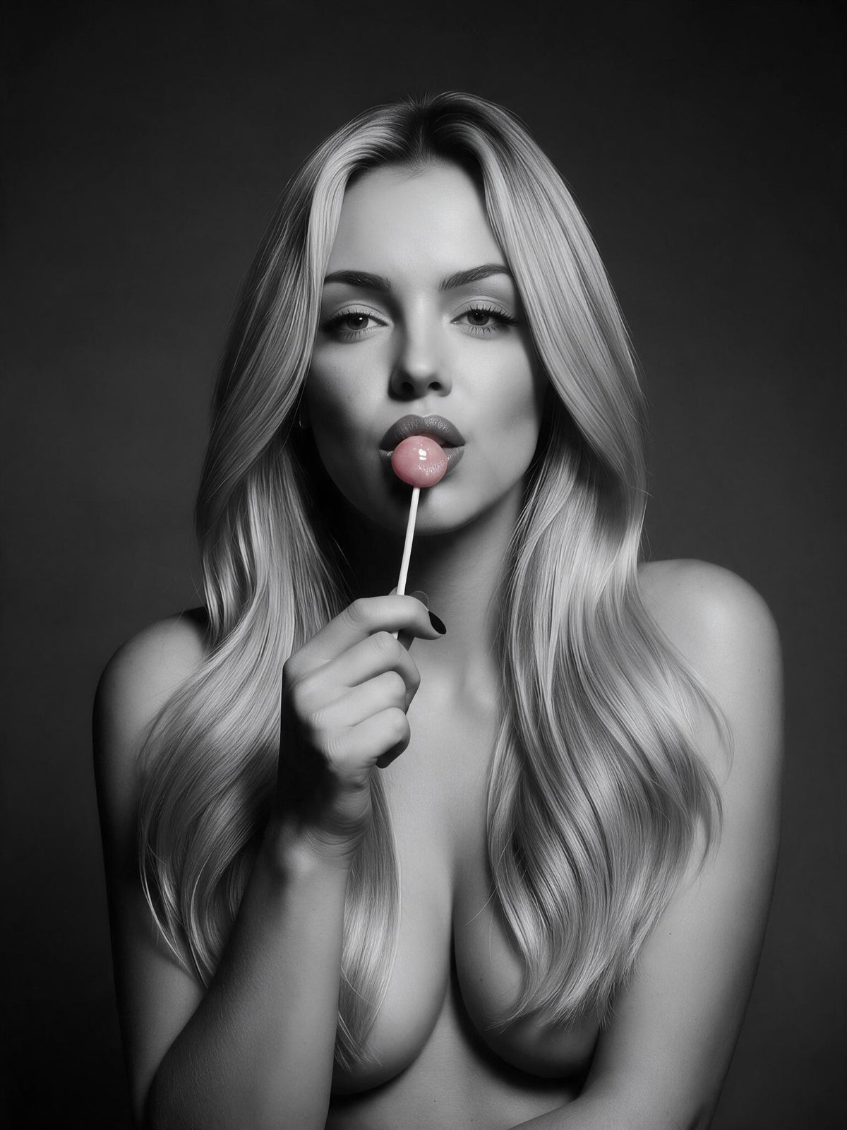 Custom Pinup - Lick Glam Shoot (Black and white or color, request in note section) - Just Like A Pinup