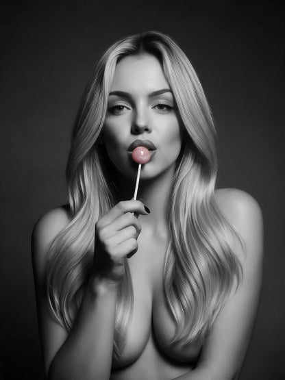 Custom Pinup - Lick Glam Shoot (Black and white or color, request in note section) - Just Like A Pinup