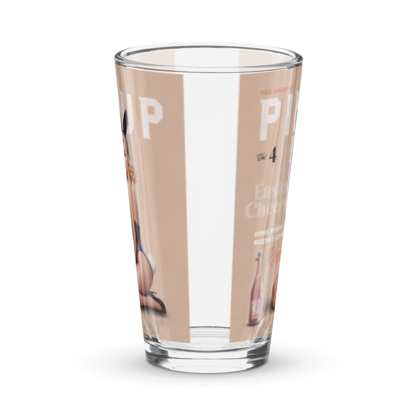 Shaker pint glass