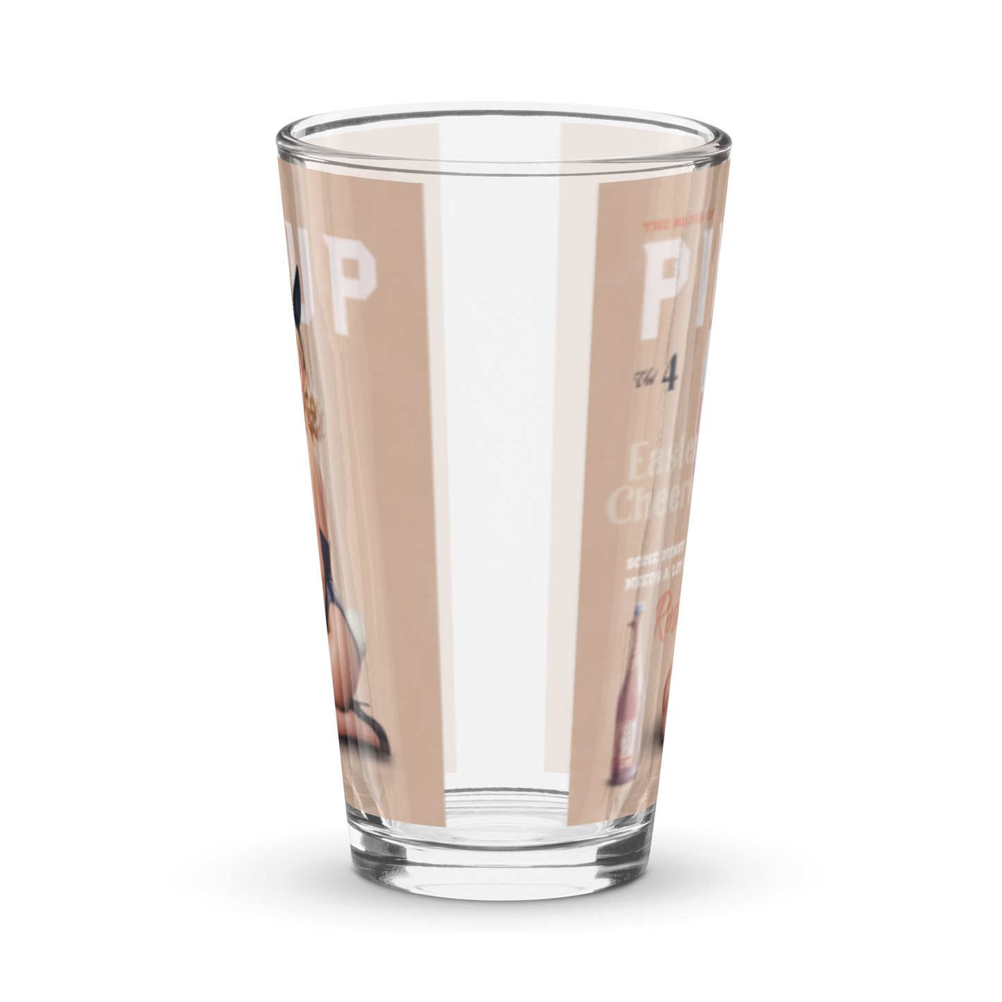 Shaker pint glass