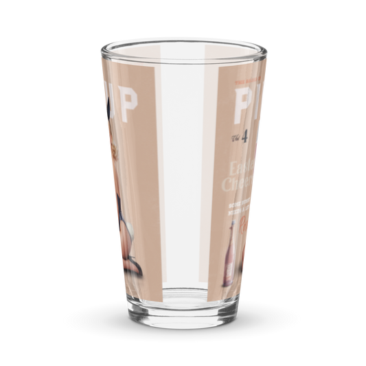 Shaker pint glass