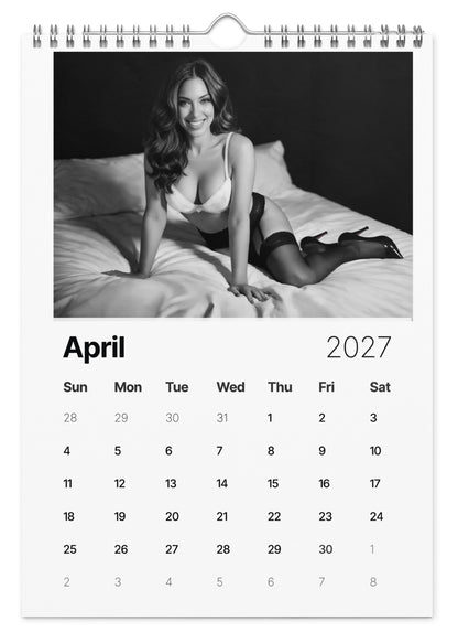 BOUDOIR STYLE CALENDAR 2027 - Just Like A Pinup